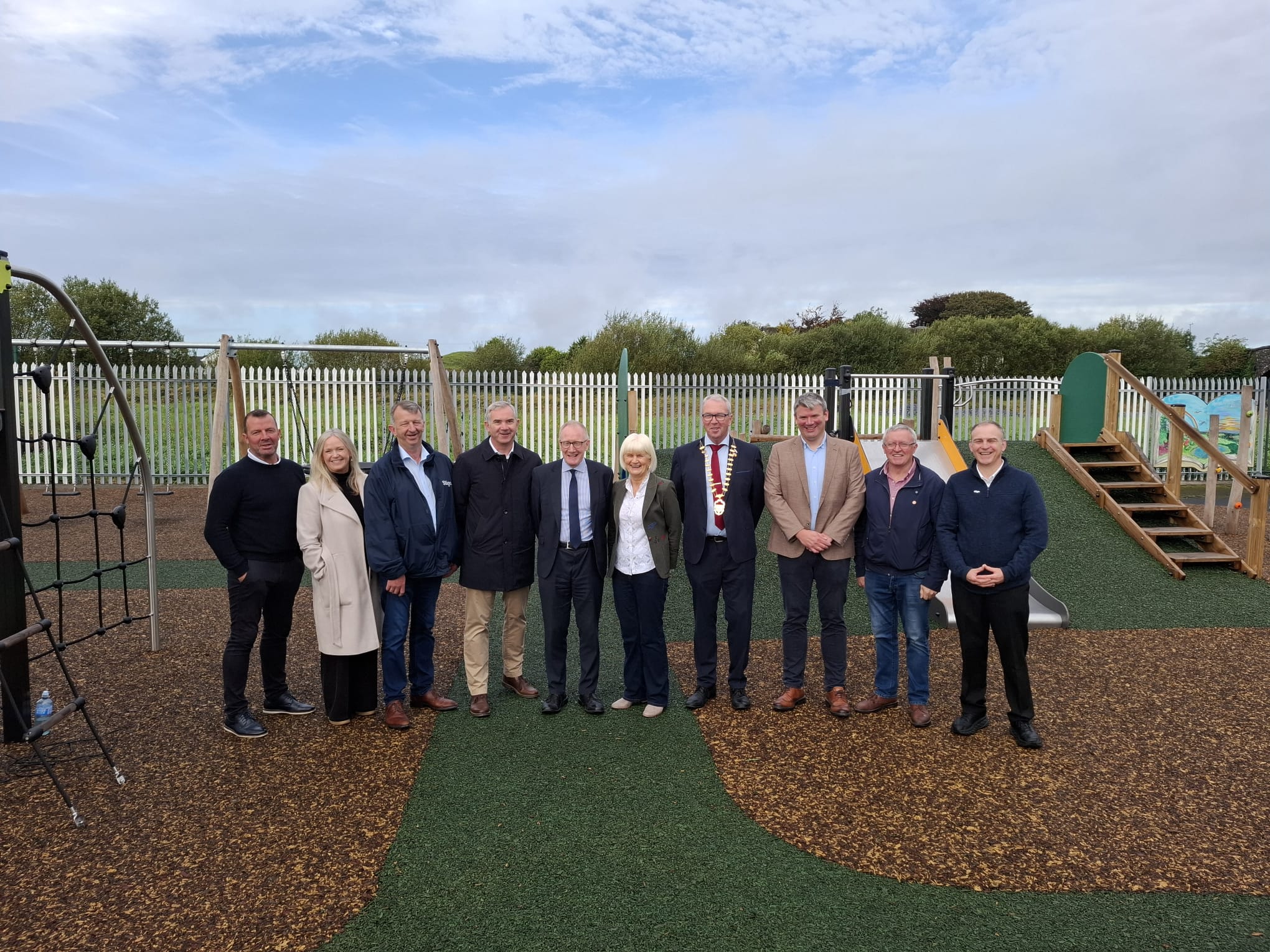Official opening of redeveloped Ballymote Playground